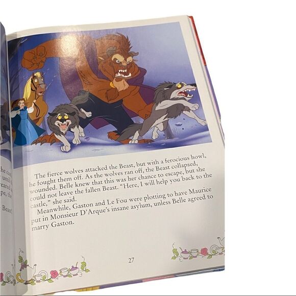 Disney Princess CD Storybook: Disney Princess CD Storybook Beauty And The Beast, - Picture 5 of 9